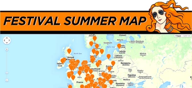 Festival Summer Map