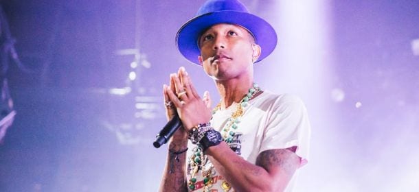 Pharrell Williams in concerto in Italia: ecco l'unica data del 2016