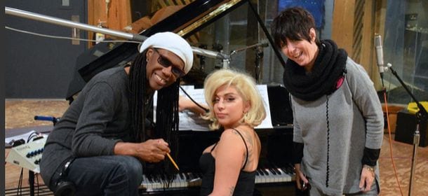 Lady Gaga, nuovo album in arrivo? La cantante in studio con Nile Rodgers e Diane Warren