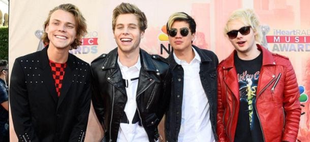 5 Seconds of Summer in gara per gli Mtv Awards Star: fan scatenati su Twitter