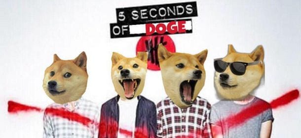 #dogefamily: i 5 Seconds of Summer si trasformano in cani su Twitter