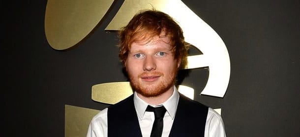 Ed Sheeran vince il Grammy per la canzone dell'anno
