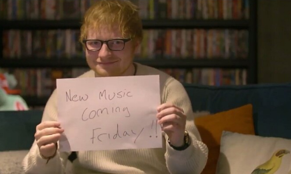 Ed Sheeran presenta il nuovo album: 