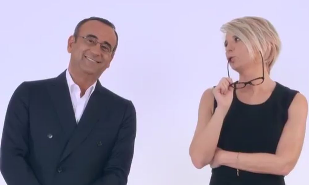 Sanremo 2017, Carlo Conti e Maria De Filippi 