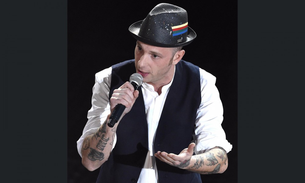 Clementino canta Svalutation in sala stampa [VIDEO]