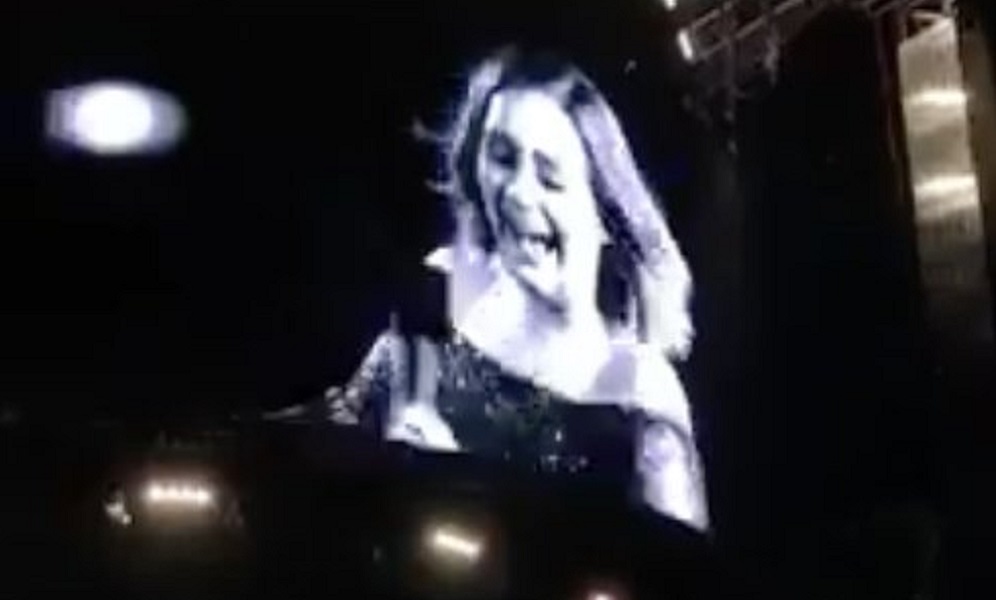Adele, panico al concerto: colpa di una zanzara sul palco [VIDEO]
