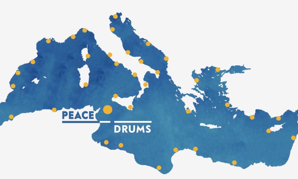 Peace Drums, un concerto diffuso per la pace e il dialogo nel Mediterraneo: tutte le info