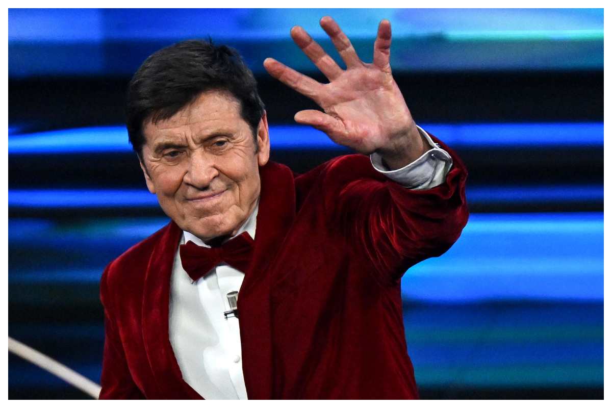 Gianni Morandi a sanremo