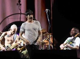 I Red Hot Chili Peppers nella nuova formazione che ha riportato sul palco Frusciante
