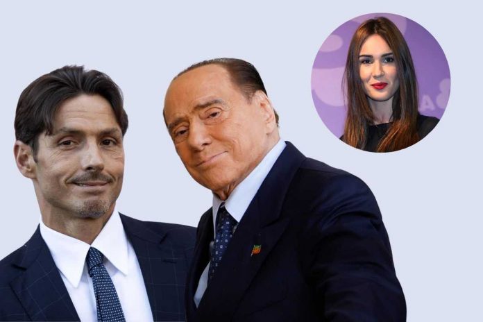 silvio berlusconi piersilvio toffanin piersilvio berlusconi silvia toffanin promessa a berlusconi