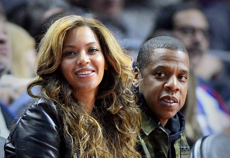 Beyoncé e il marito Jay-Z 