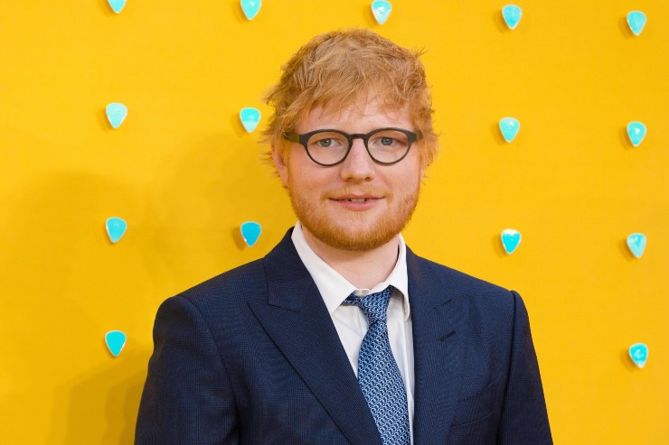 Ed Sheeran alla presentazione di Yesterday