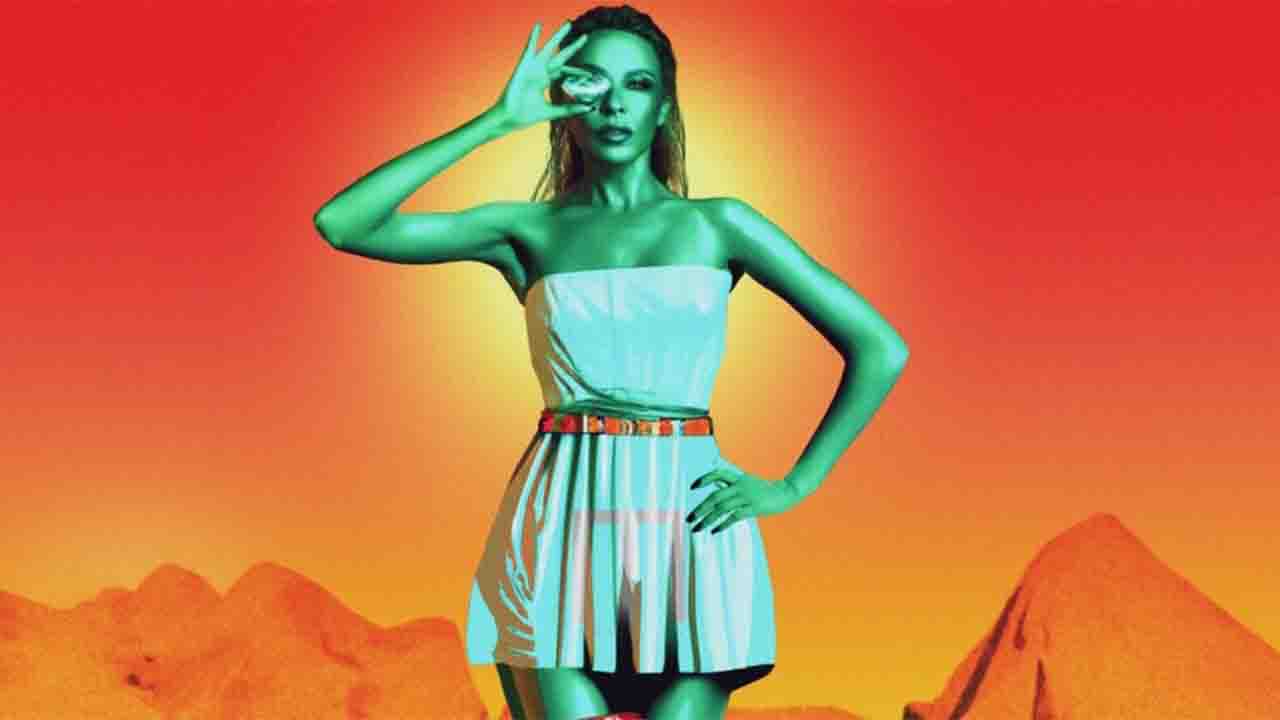 Kylie Minogue, la copertina di Tension