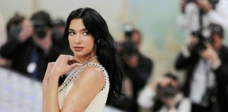 La cantante inglese Dua Lipa