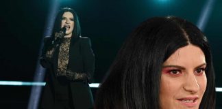 laura pausini reazione durante il concerto