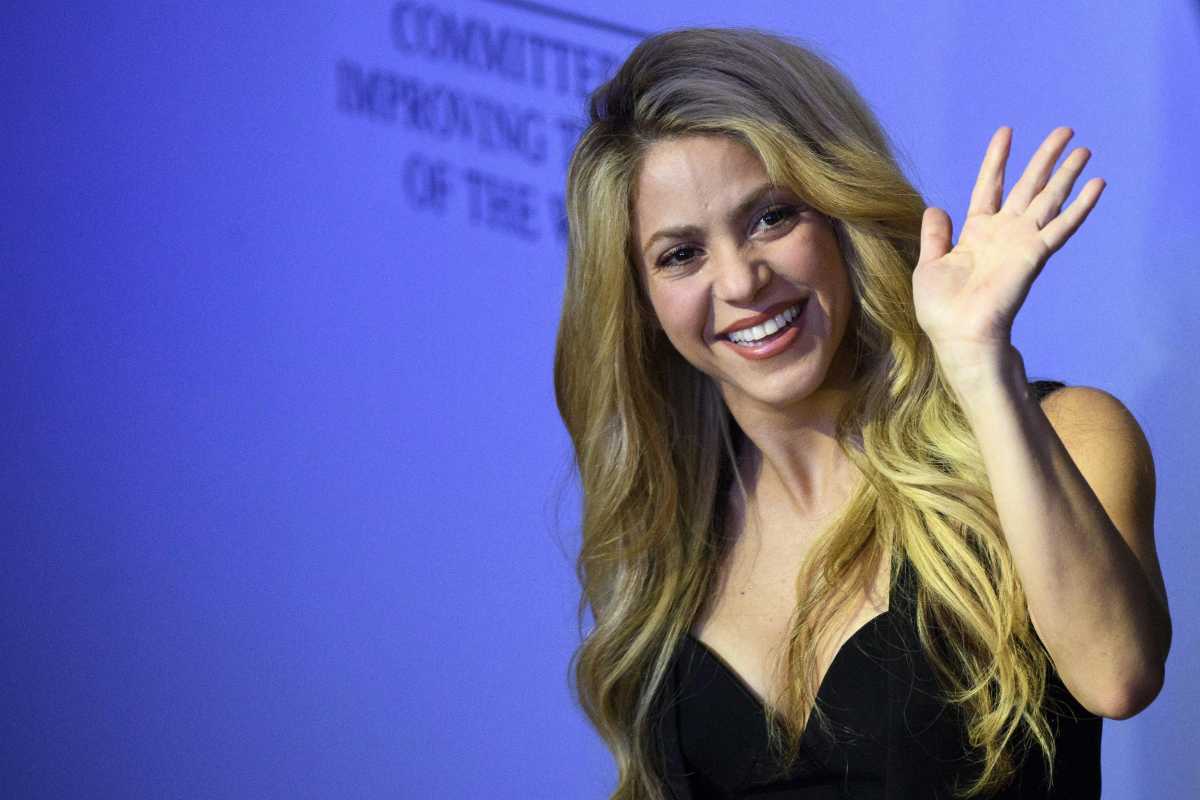 L'artista colombiana Shakira