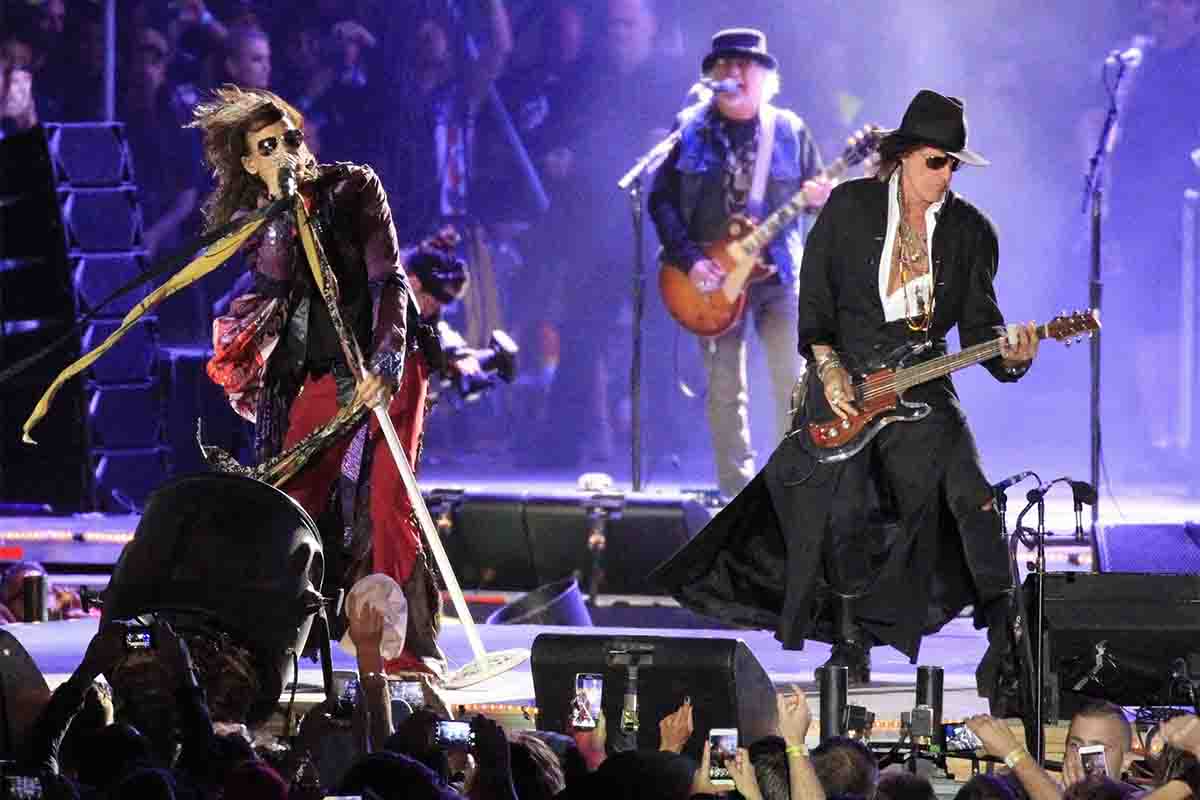 Gli Aerosmith, oltre cinquant'anni on the road