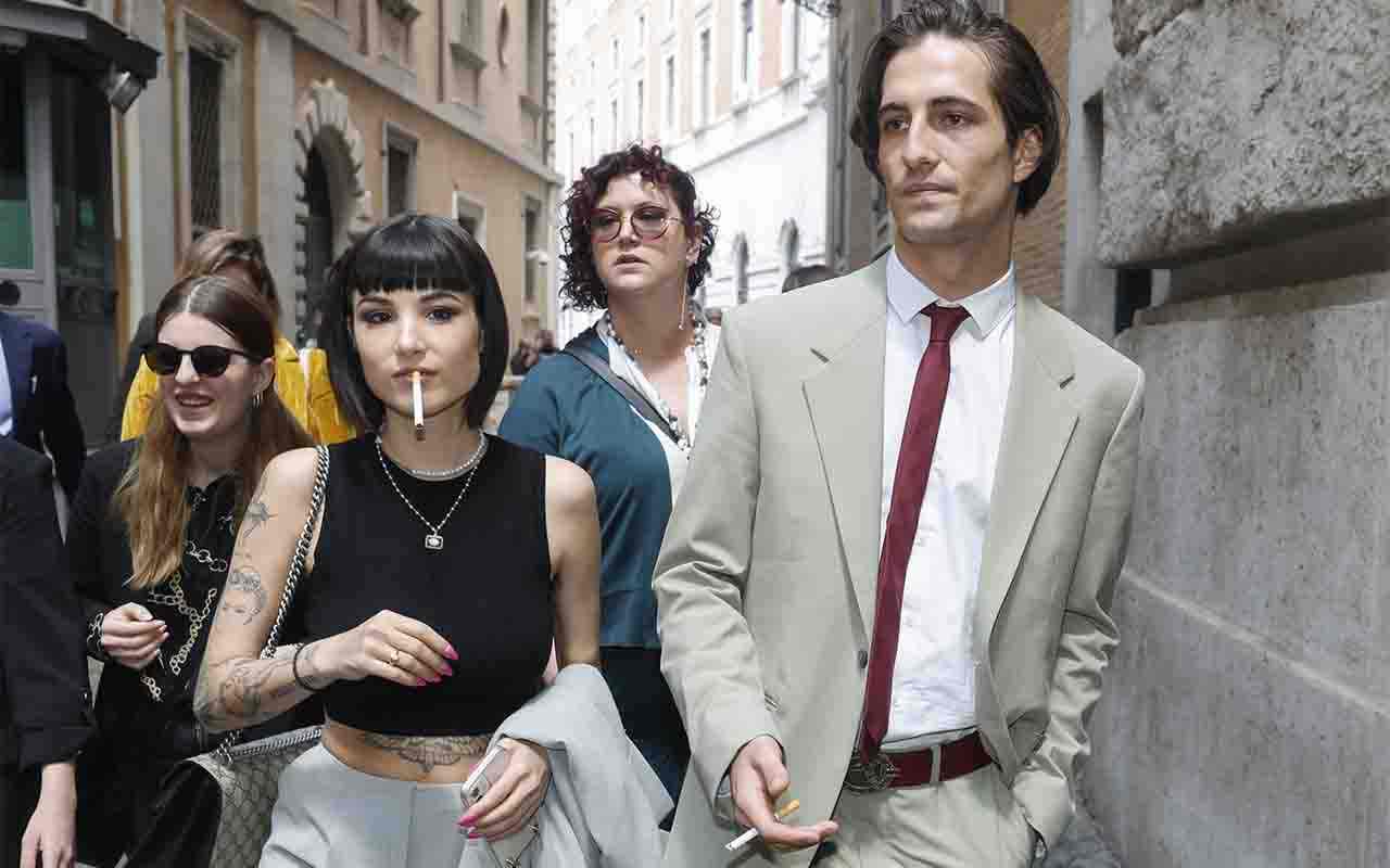 Damiano dei Maneskin con l'ex fidanzata Giorgia Soleri