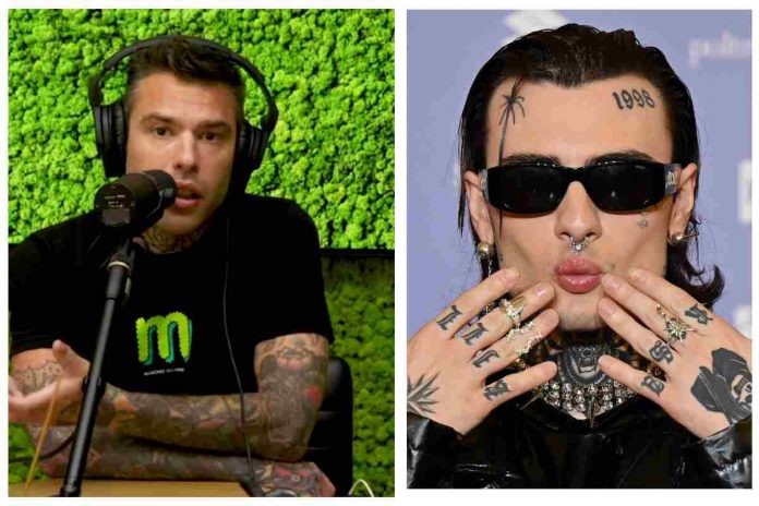 Fedez e Rosa Chemical tv