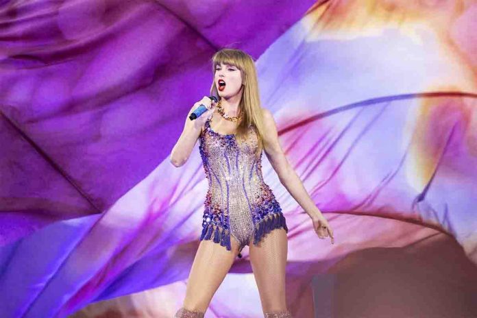 Taylor Swift Taylor Swift nel corso del suo Era's Tour che sta spopolando negli USA