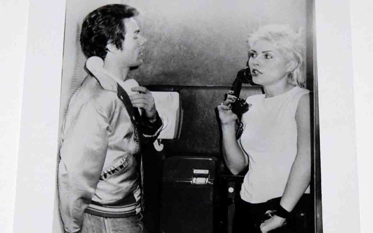 Il cantante dei The Nerves Jack Lee con Deborah Harry dei Blondi