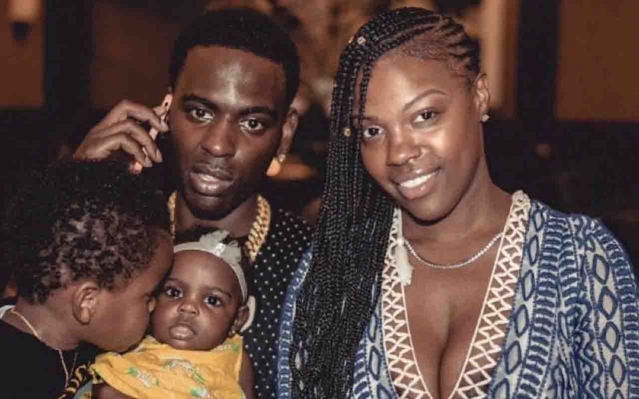 Young Dolph con la compagna e i figlioletti