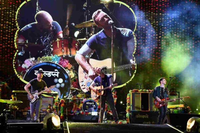 i coldplay in concerto chris martin dialetto napoletano