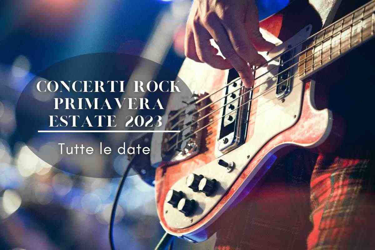 concerti rock estate 2023