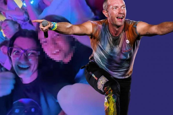 laura pausini coldplay laura pausini al concerto dei coldplay