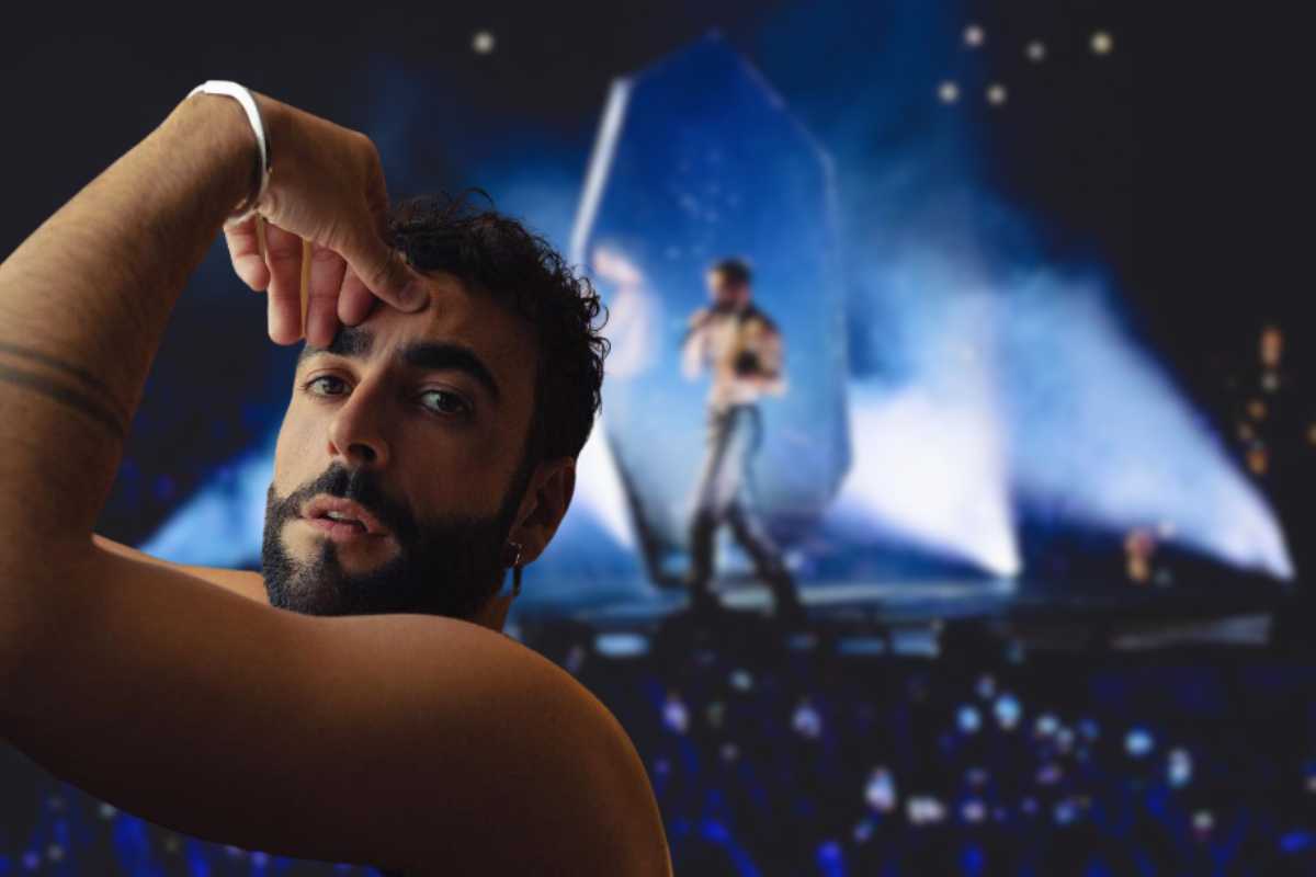 marco mengoni reazione concerto