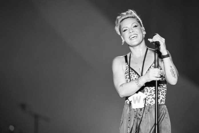 pink in concerto cosa è successo al concerto di pink