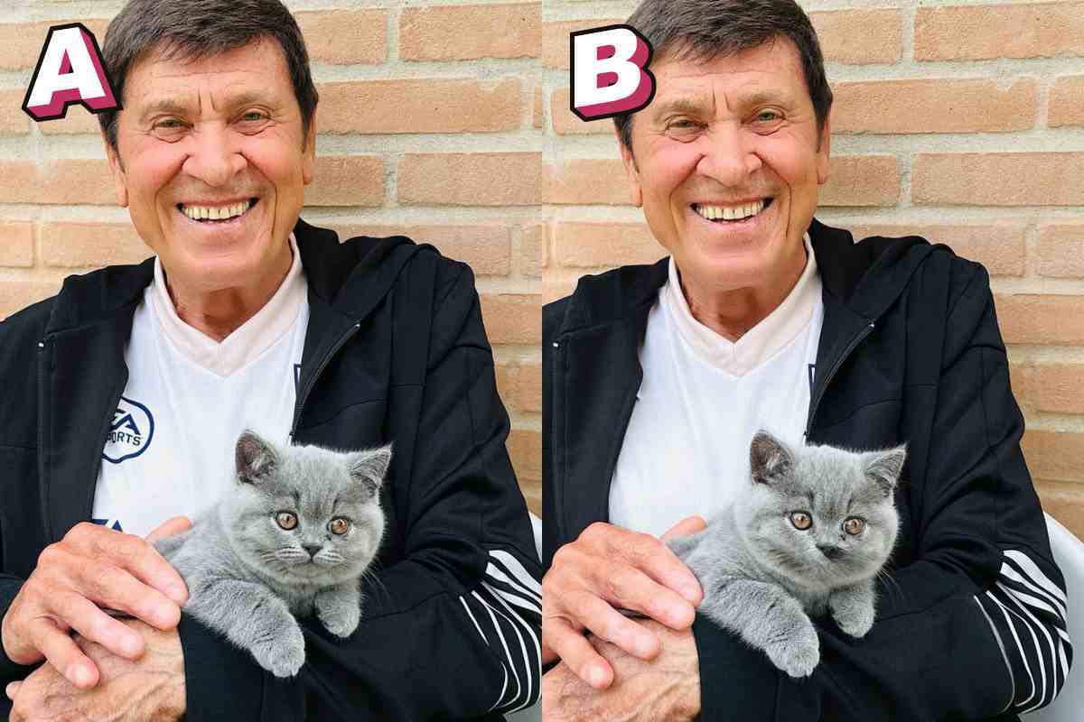 Gianni Morandi test differenze