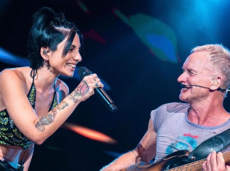 Giordana Angi e Sting