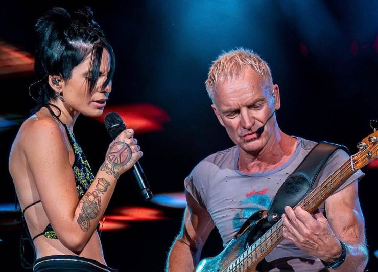 Giordana Angi e Sting