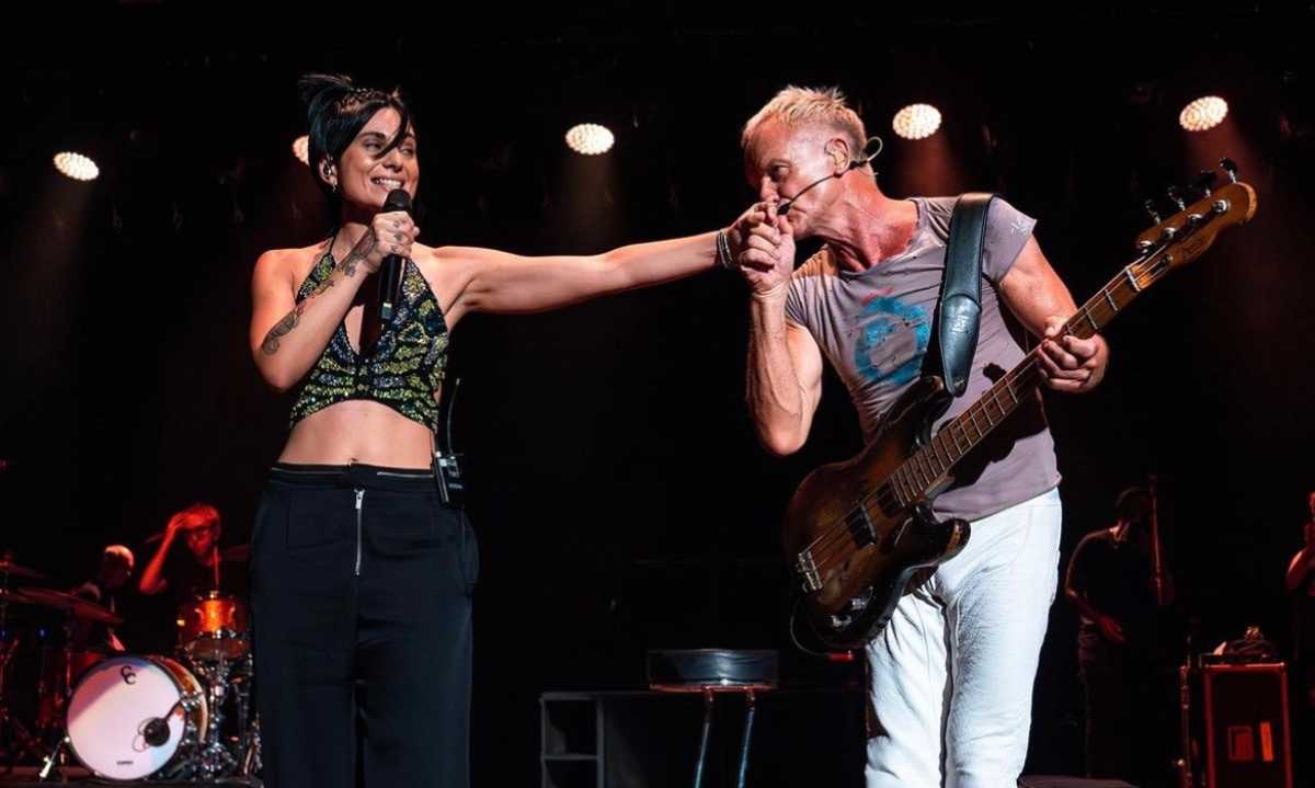 Giordana Angi e Sting