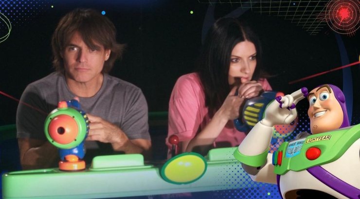 Laura Pausini e Paolo Carta