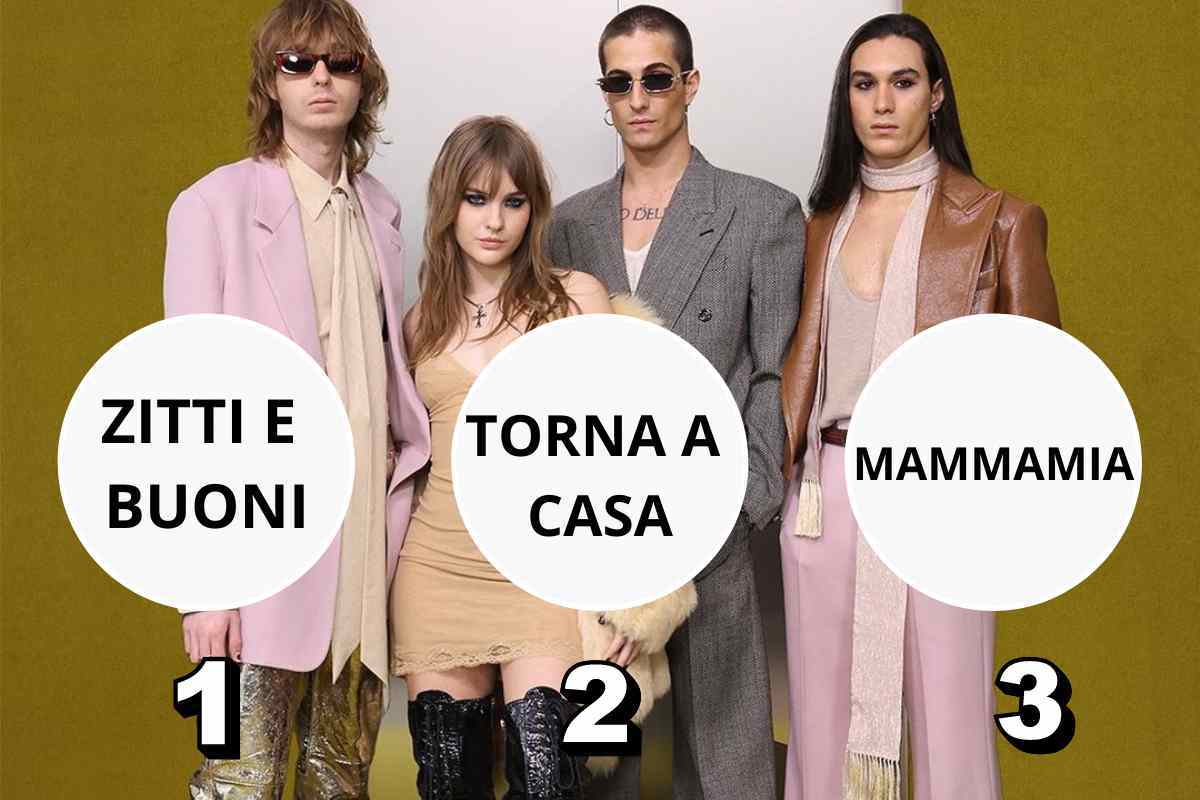 Maneskin canzone personalità