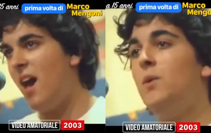 marco mengoni giovane