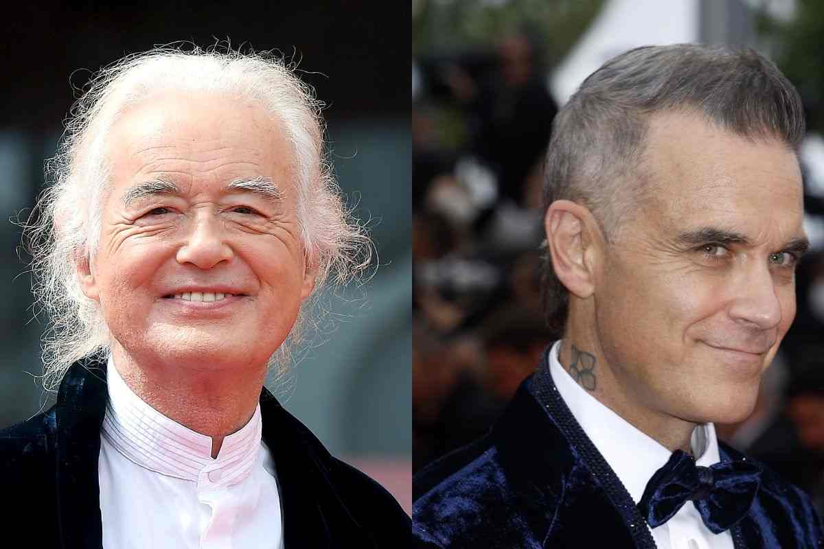 Robbie Williams non le manda a dire: è guerra contro Jimmy Page