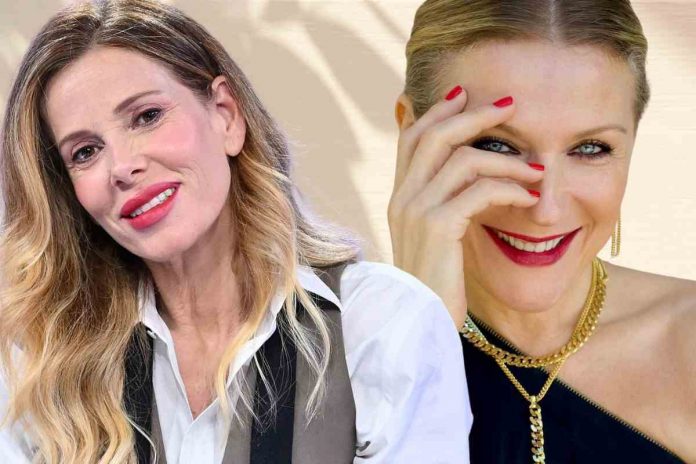 Alessia Marcuzzi e Natasha Stefanenko