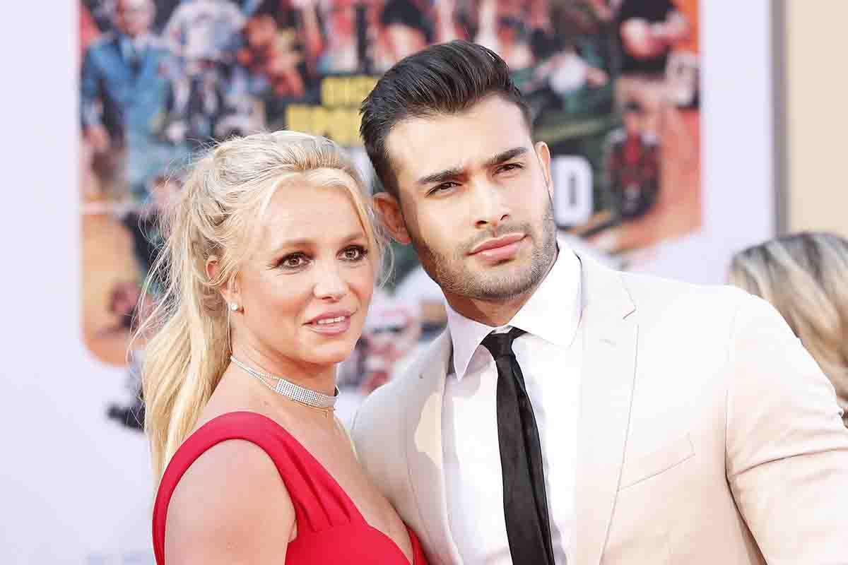 Britney Spears e Sam Asghari quando la coppia era ancora unita e felice