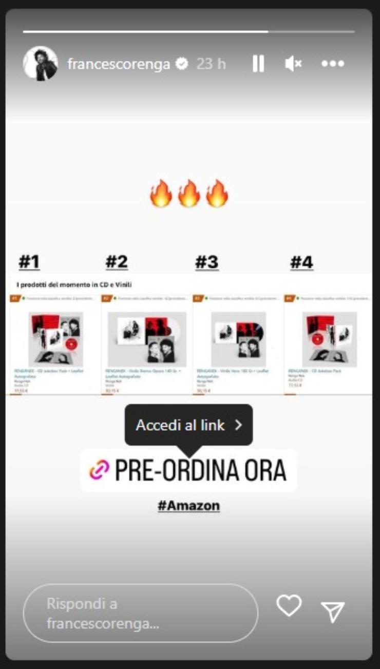 Album Renga Nek store pre-ordine