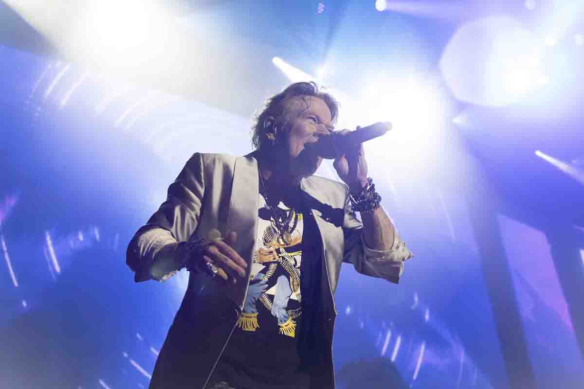 AXL Rose, in tour con i GnR fino a fine ottobre