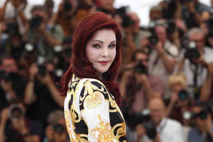 Priscilla Presley sul red carpet di Elvis a Cannes