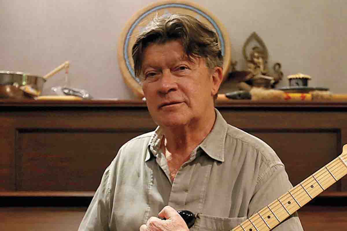 L'immagine con la quale la famiglia ha annunciato la scomparsa di Robbie Robertson