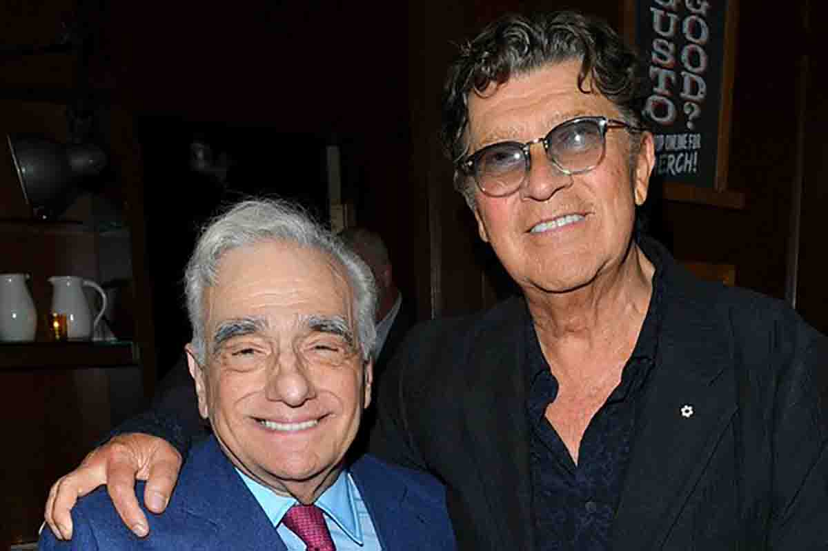 Martin Scorsese, a sinistra, con Robertson, un sodalizio artistico per oltre 50 anni