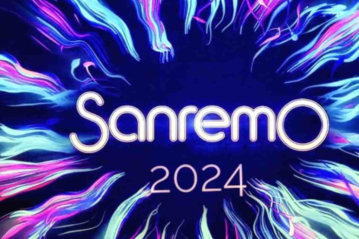 Il logo di Sanremo 2024, 74esima edizione del Festival