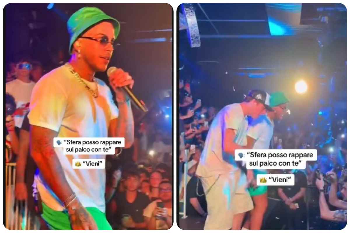 Sfera Ebbasta cuore d'oro
