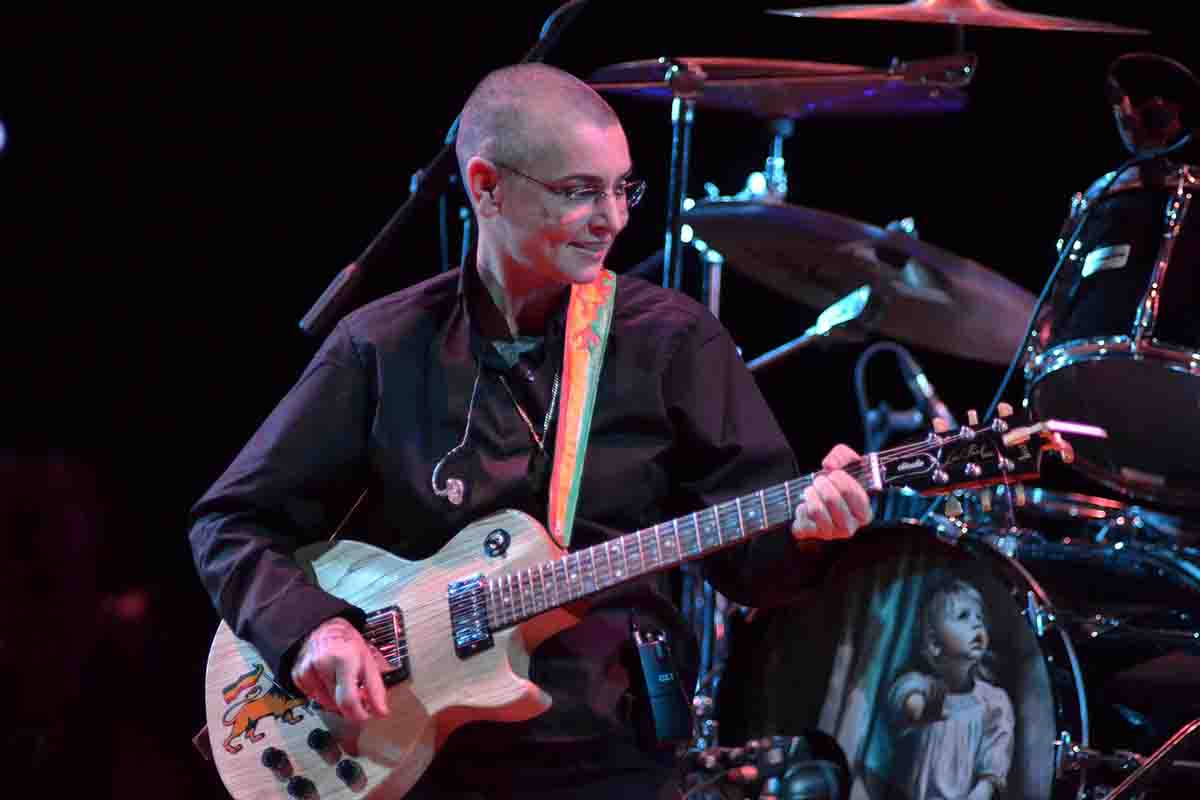 Uno scatto del tour di Sinead O'Connor del 2013, uno dei più belli