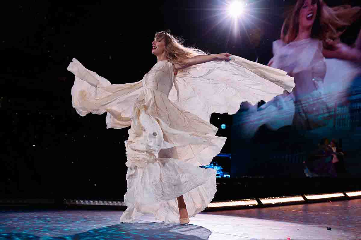 Taylor Swift alla fine del suo lunghissimo tour americano